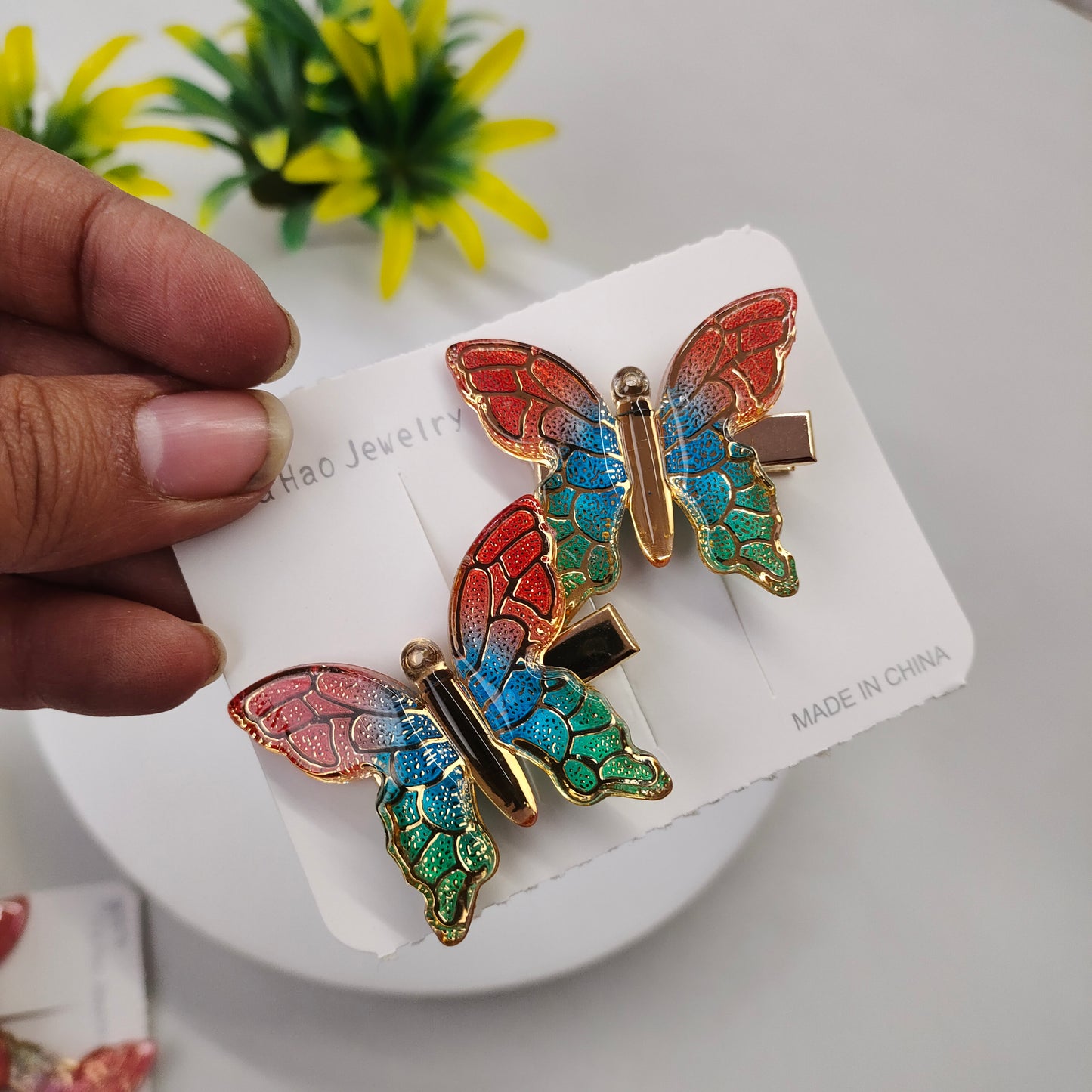 Butterfly Pins - Set of 2