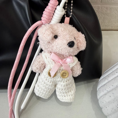 Cute Pink Teddy Bag Charm