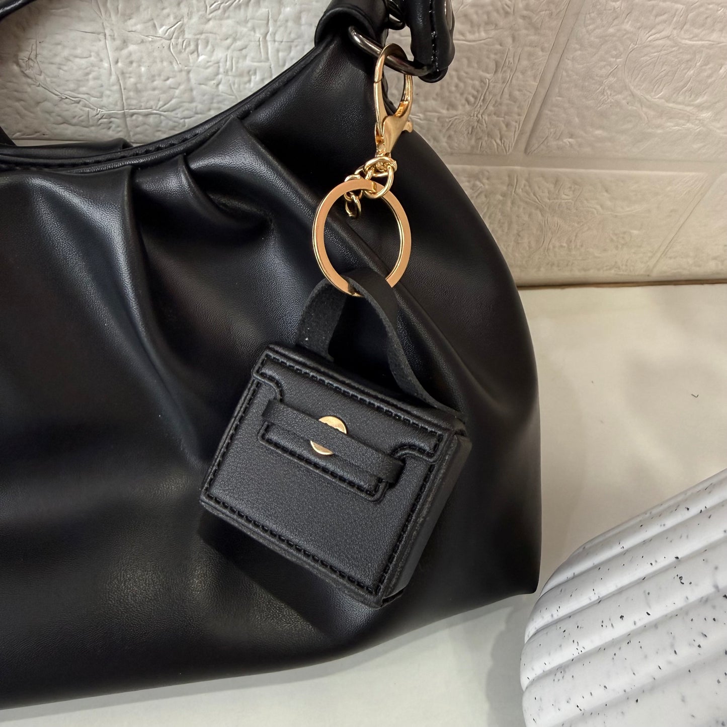 Leather Bag Charm