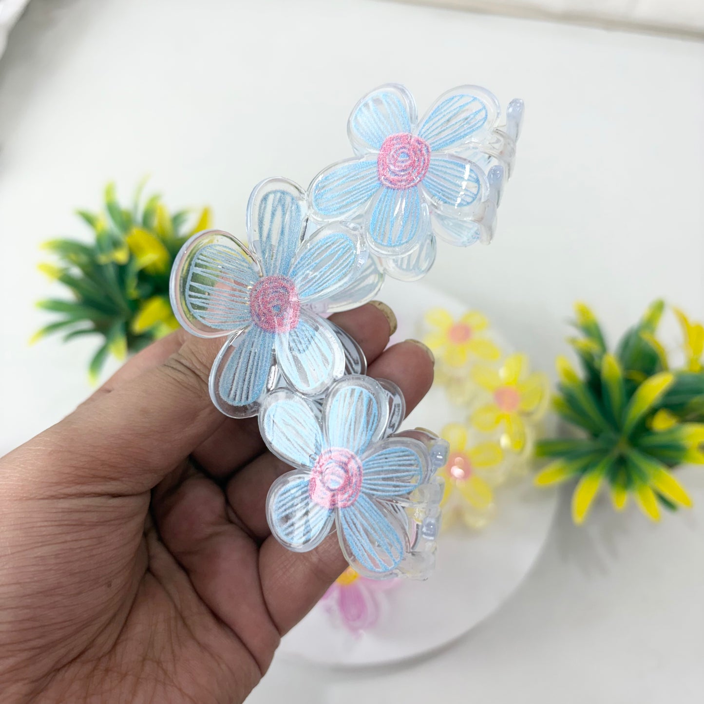 Pinteresty Flower Hairclaw