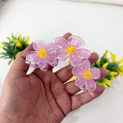 Pinteresty Flower Hairclaw