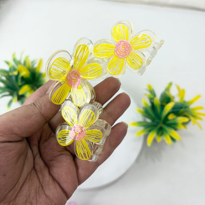 Pinteresty Flower Hairclaw
