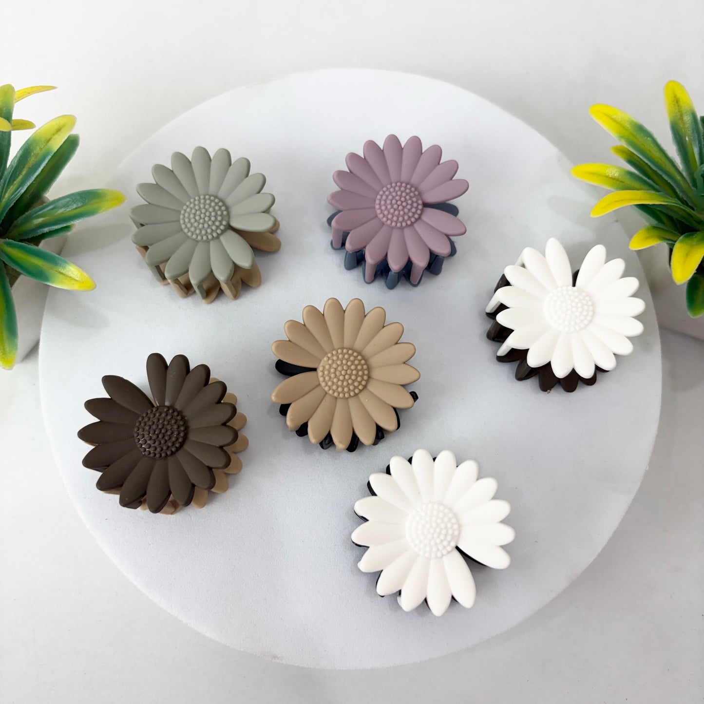 Dual tone Flower - Set of 2