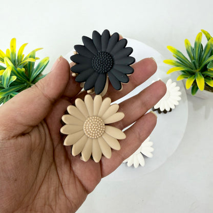 Dual tone Flower - Set of 2