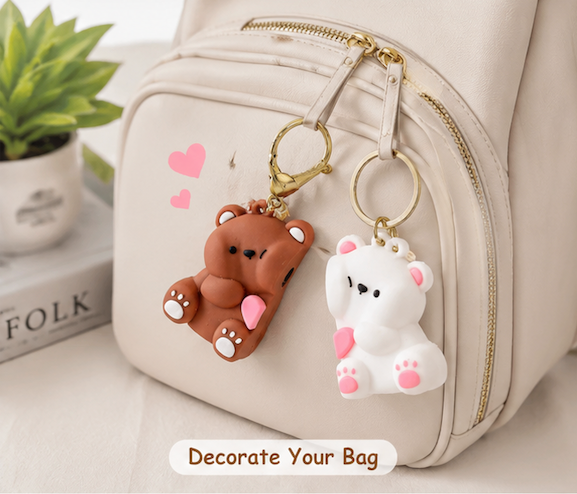 Teddy Keychain ( Magnetic )