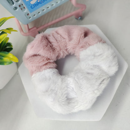 Soft Scrunchie - PinkWhite