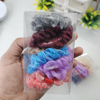 Organza Scrunchie - Set of 10