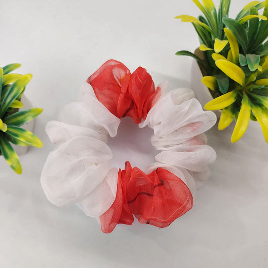 Organza Scrunchie - Popy