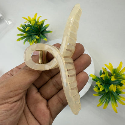 Premium Glass Infinity Hair Claw