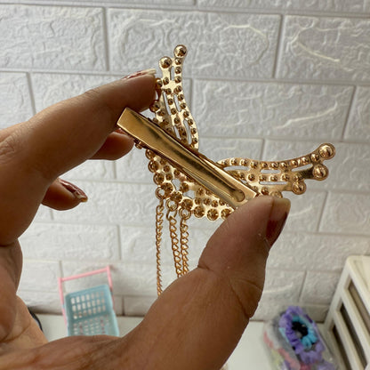 Edge Hanging Butterfly Hairclip