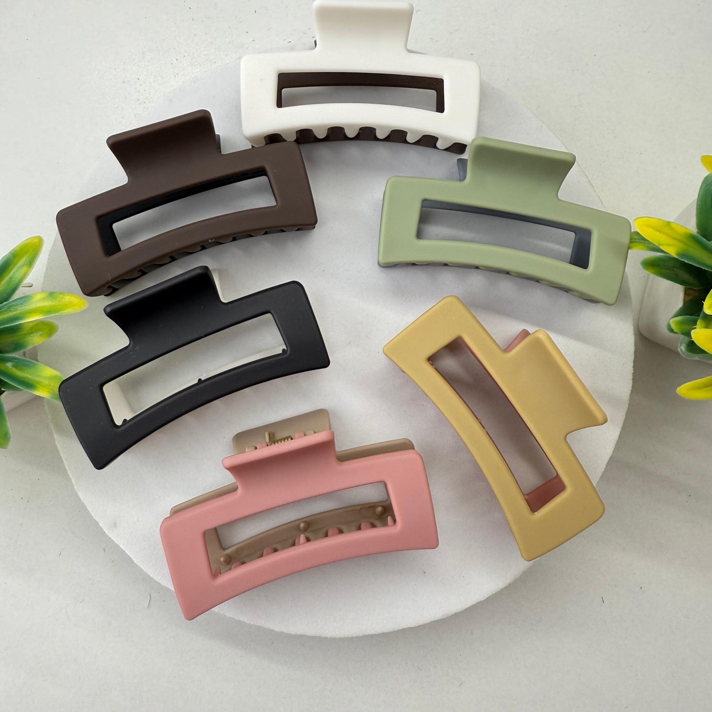 Medium - Dual tone Matte Rectangle