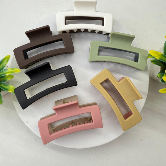 Medium - Dual tone Matte Rectangle