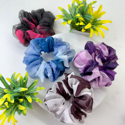 Set of 4 Scrunchies - Organza