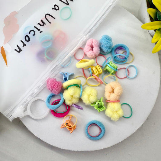Unicorn Pouch with Cute Accessories