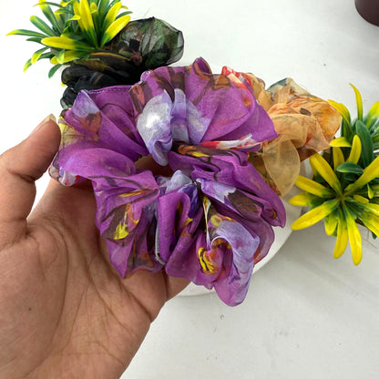Set of 3 Scrunchies - Organza