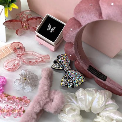 Premium Pink Hamper ( with box )