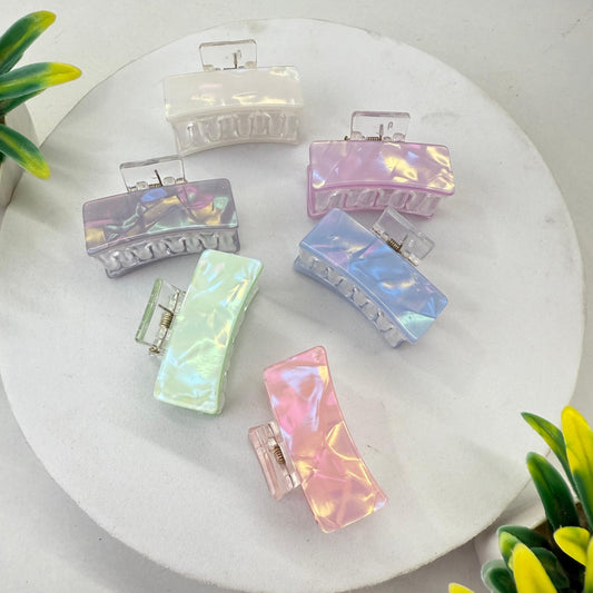 Resin Rectangle - Glitter