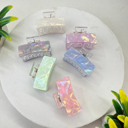 Resin Rectangle - Glitter