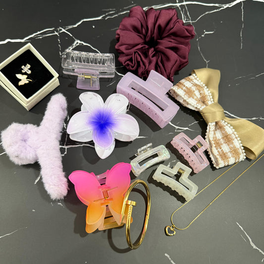 Cute Hairclaw Jewelry Hamper