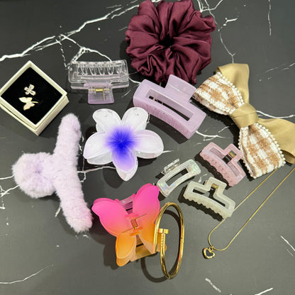 Cute Hairclaw Jewelry Hamper