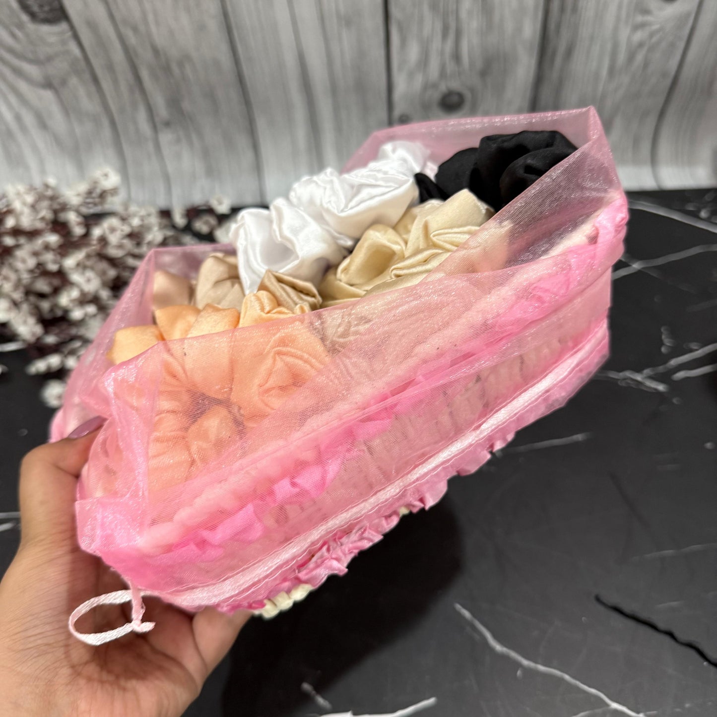 Scrunchie Basket ( Pack of 9 )