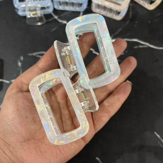 Resin Square Hairclaw