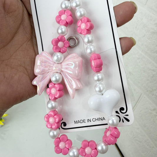 Mobile Charm - Bow Pink