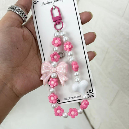 Mobile Charm - Bow Pink
