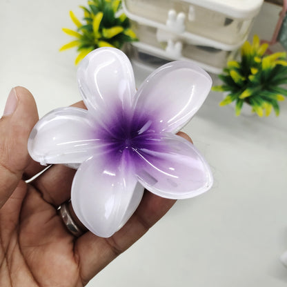 🌸 Realistic Flower Hair Claw Clip – Large, Elegant & Durable (8cm) 🌸