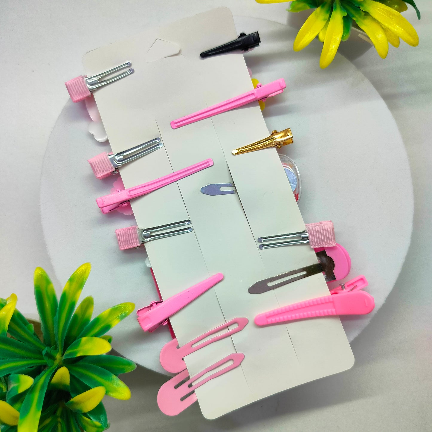 Card of 14 Clips - Pink