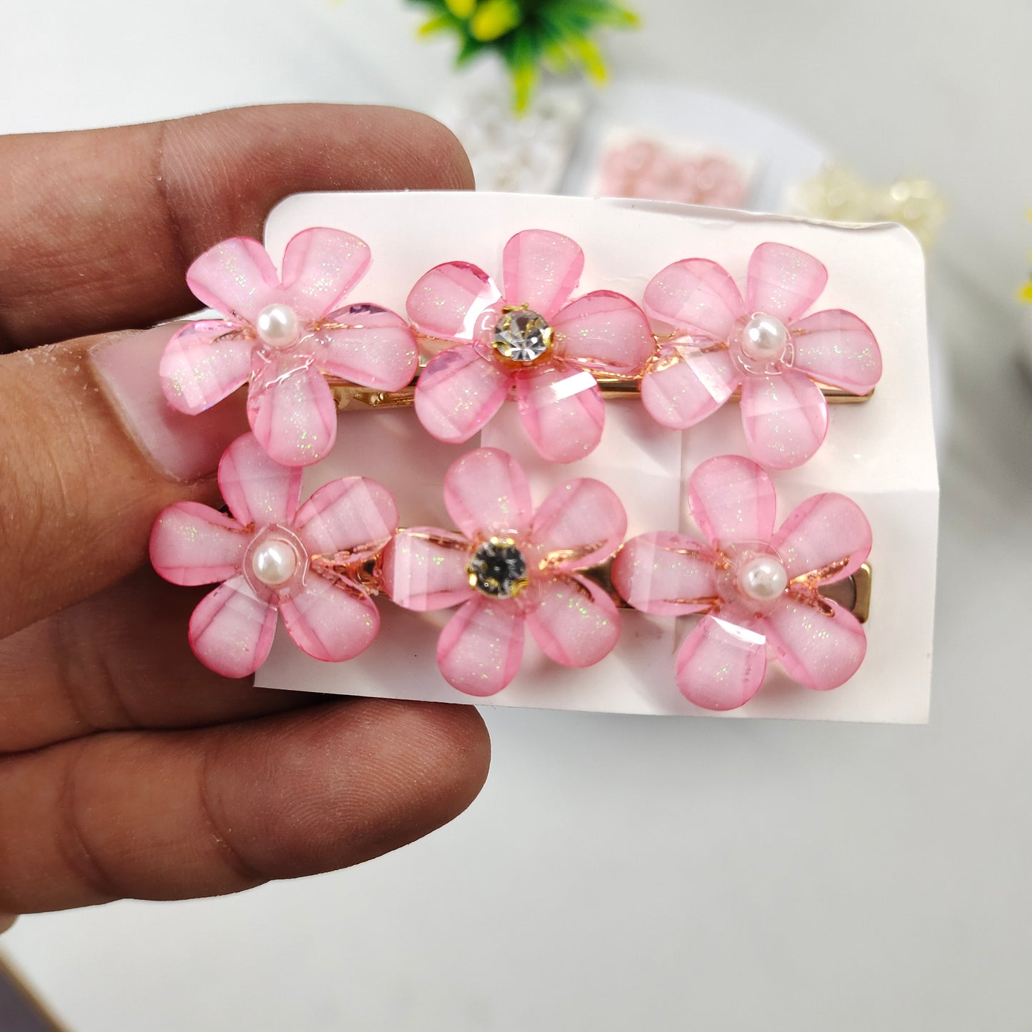 Flower Pins - Round