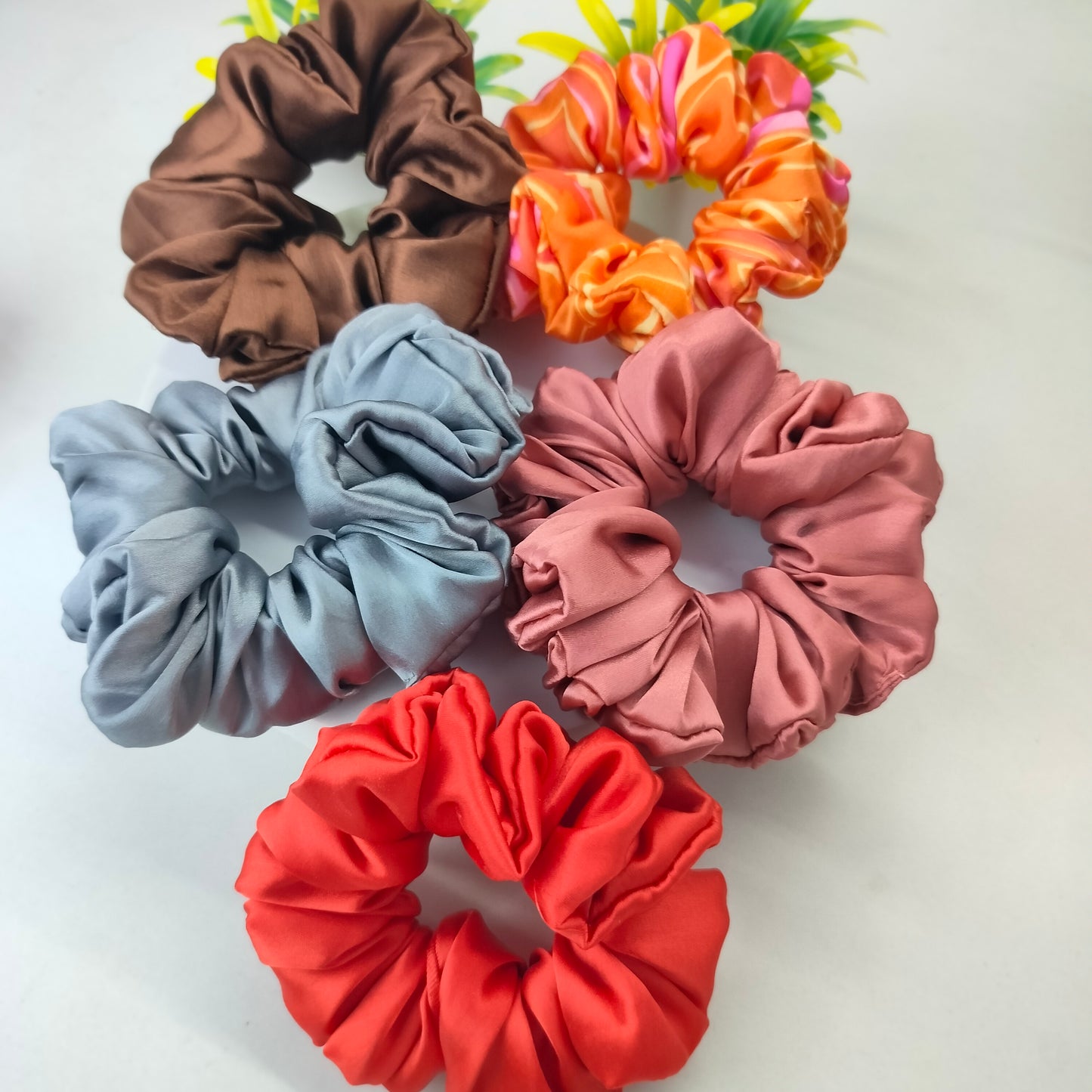 Set of 5 - Scrunchies