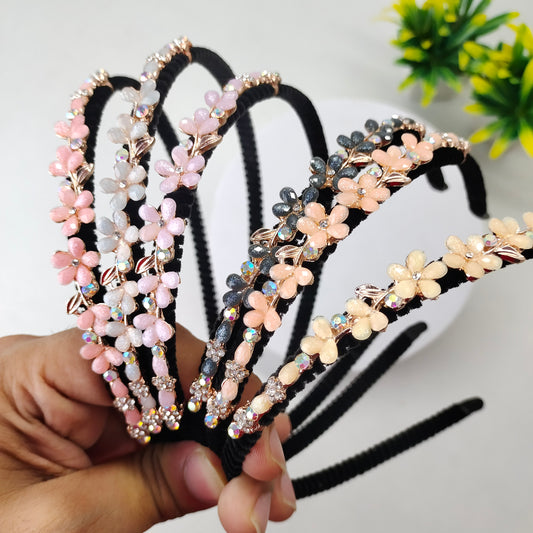 Crystal Flower Headband