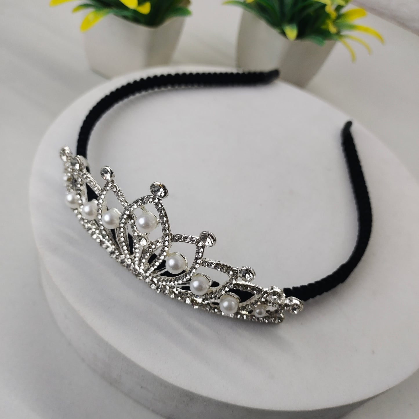 Crown Headband - Silver